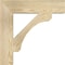 Ekena Millwork Legacy Block Rough Sawn Bracket, Douglas Fir, 4"W x 20"D x 20"H BKT04X20X20LEC05RDF - alternate 3